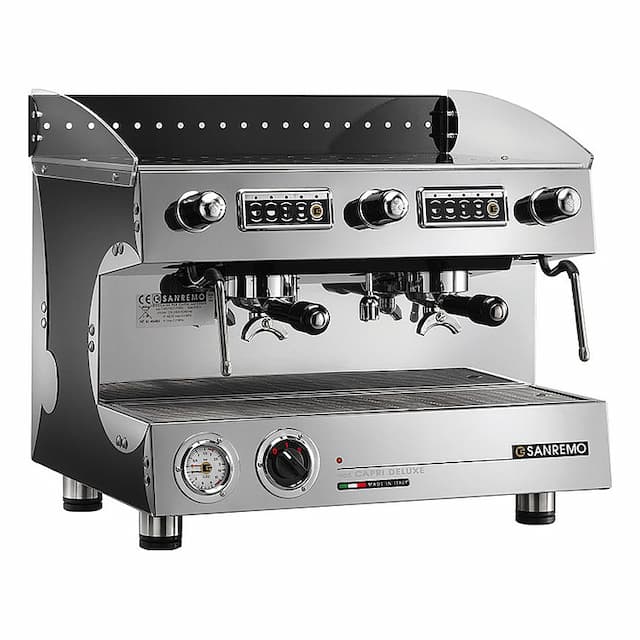 Кофемашина Sanremo Capri SED DLX 2 гр. черная