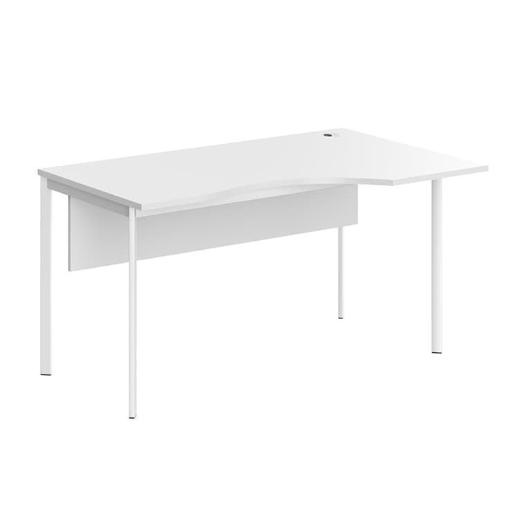 Стол эргономичный Skyland СА-2SD(R) белый/белый 1400х900х755. IMAGO-S
