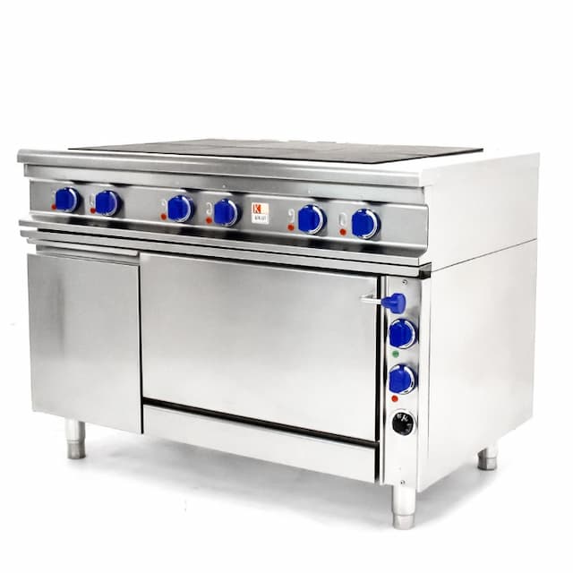 Плита электрическая 6-конфорочная Kogast ES-67/1K-0 с духовым шкафом арт. УТ-00090070 (Восстановленное 1 шт)