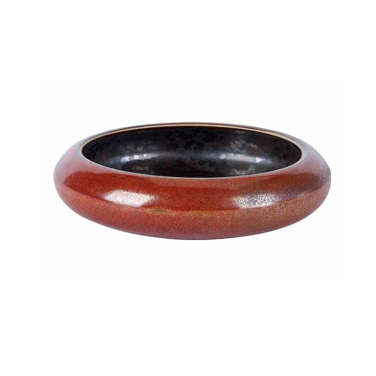 Розетка с закругленным бортом d 9 см h 2,9 см CosyTrendy Elements Maroon 5697009
