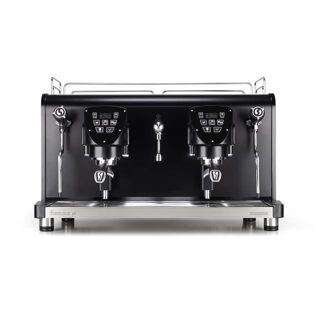 Кофемашина автомат, 2 группы FIAMMA VELA DUAL 2 TC BLACK