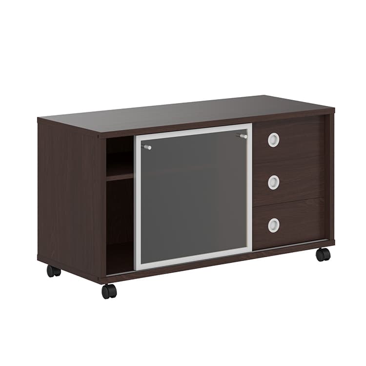 Тумба мобильная с дверью купе Skyland B 202.2A венге магия 1200х500х660 BORN