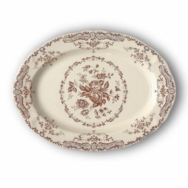 Блюдо овальное 30,5x22 см Bitossi Rose Terracotta BID00732