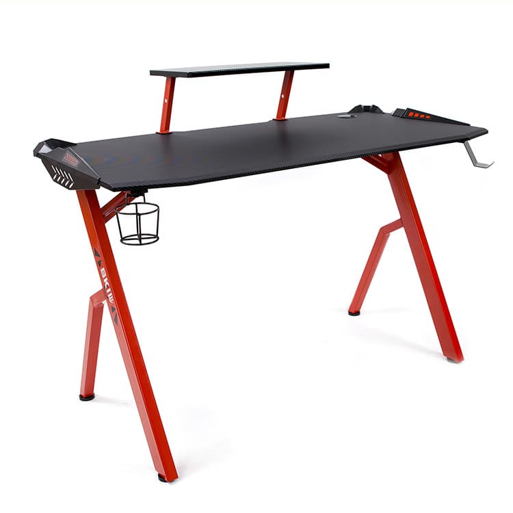 Стол компьютерный игровой Skyland CTG-001 черный/красный 1200х600х750 SKILLL