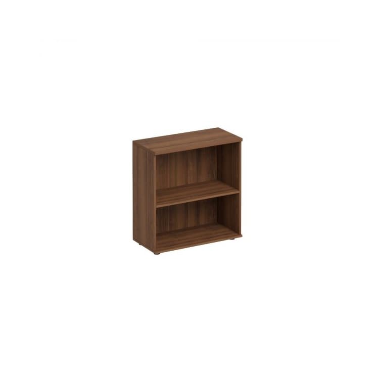 Стеллаж низкий широкий Юнитекс Комфорт КФ К.423 ОФ (80x38x84) французский орех