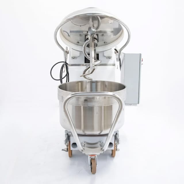 Тестомес спиральный Sigma Silver VE 80 с подкатной дежой арт. УТ-00093423 (Восстановленное 1 шт)