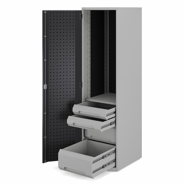 Шкаф металлический однодверный Kobor Expert MC/1-50/60 1S.1P.22B