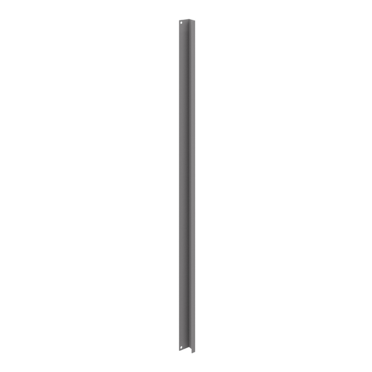 Накладной вертикальный кабель-канал Kobor AК5 aluminum