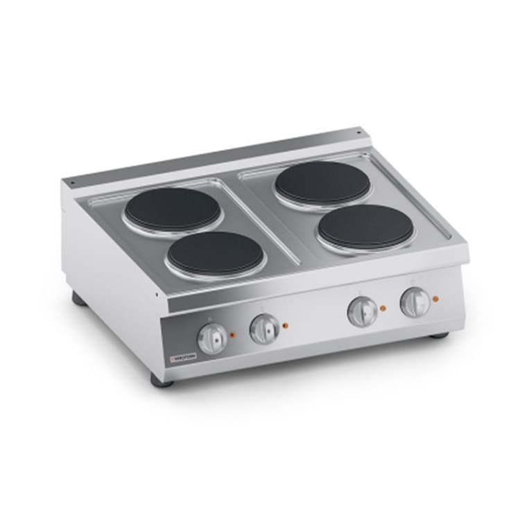 Плита VEROTERM VT7CUE10TT 4 конфорочная 700 серии настольная