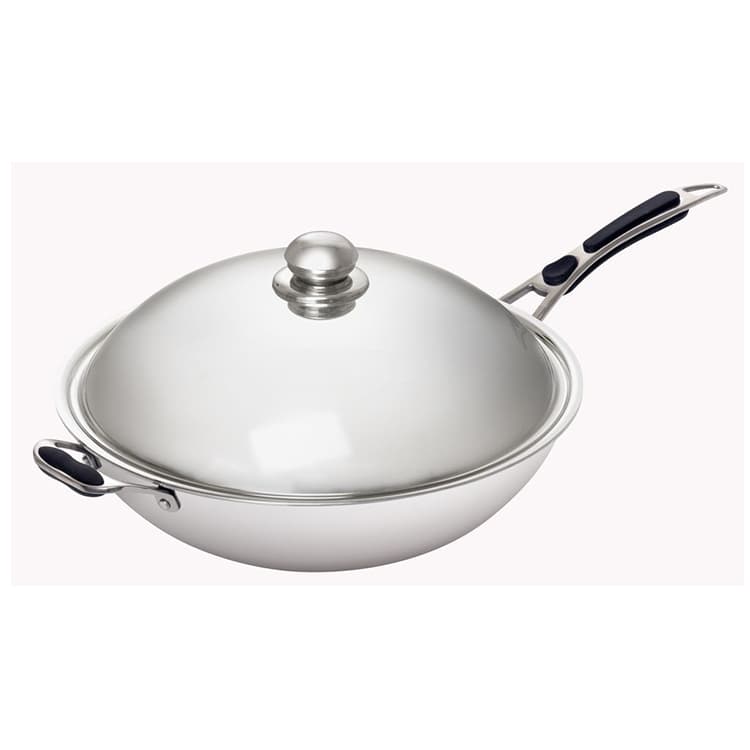 Сковорода "Wok" STARFOOD d 36 см+Крышка для сковороды "Wok"