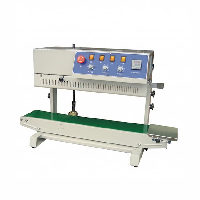 Роликовый запайщик с датой Hualian Machinery FRBM-810II