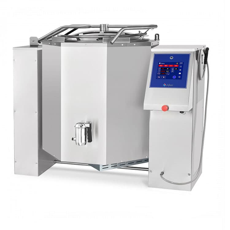 Пищеварочный котел Abat КПЭМ-350-ОМП со сливным краном