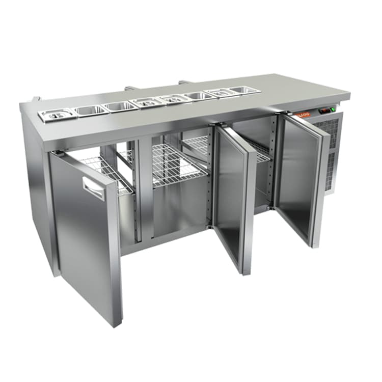 Стол охлаждаемый для салатов (саладетта) Hicold SL2T-111/GN