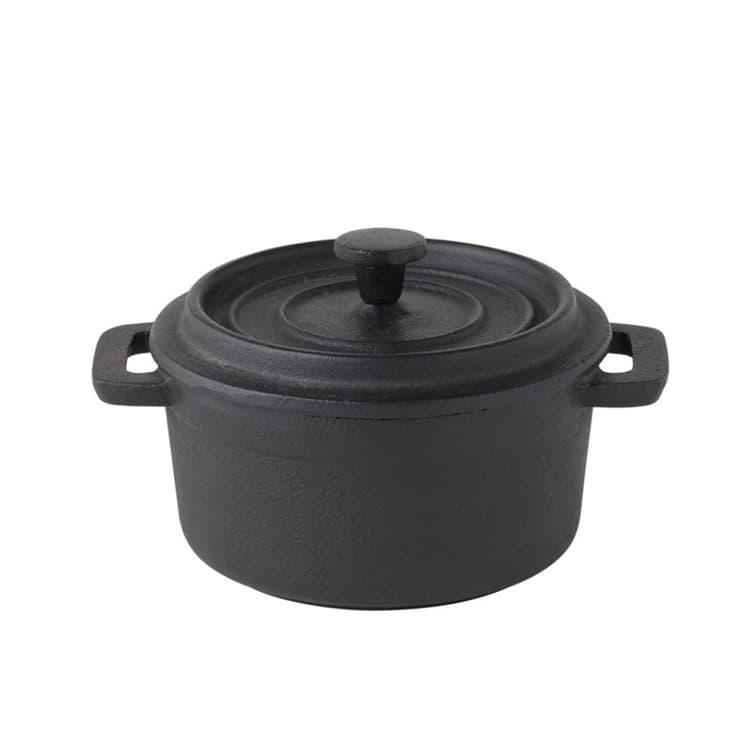 Кастрюля Pujadas с крышкой мини 23505 (d 10 см, l 16 см, h 7,5 см, 0,2 л)
