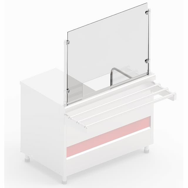 Комплект защитных экранов для кассовых кабин типа КК Abat (1120 мм)