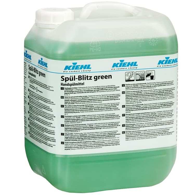 Пенное средство для мытья посуды Kiehl Spul-Blitz green с усилителем блеска, концентрат