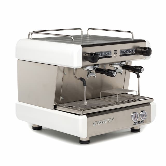 Кофемашина Conti CC100 Compact TC 2 группы белый