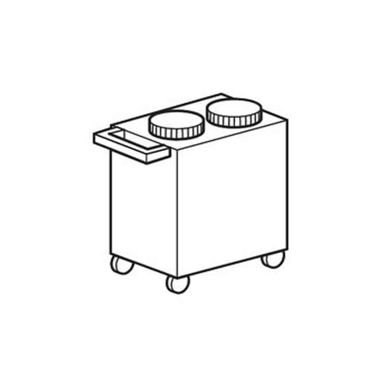 Диспенсер для подогрева тарелок APACH CHEF LINE LDH8380