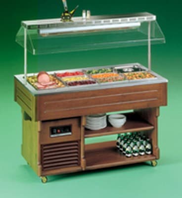 Салат-бар Tecfrigo Isola 4M BM
